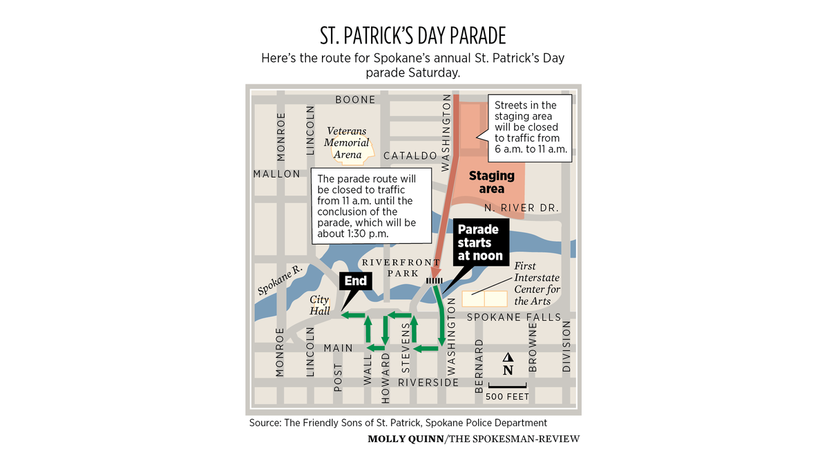 St. Patrick's Day 2022 Parade Routes Near Me