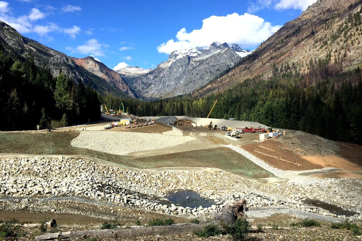 Years of effort and about $200 million has been devoted to cleaning up the Holden Mine, situated between Lake Chelan and the Glacier Peak Wilderness. (U.S. Forest Service)