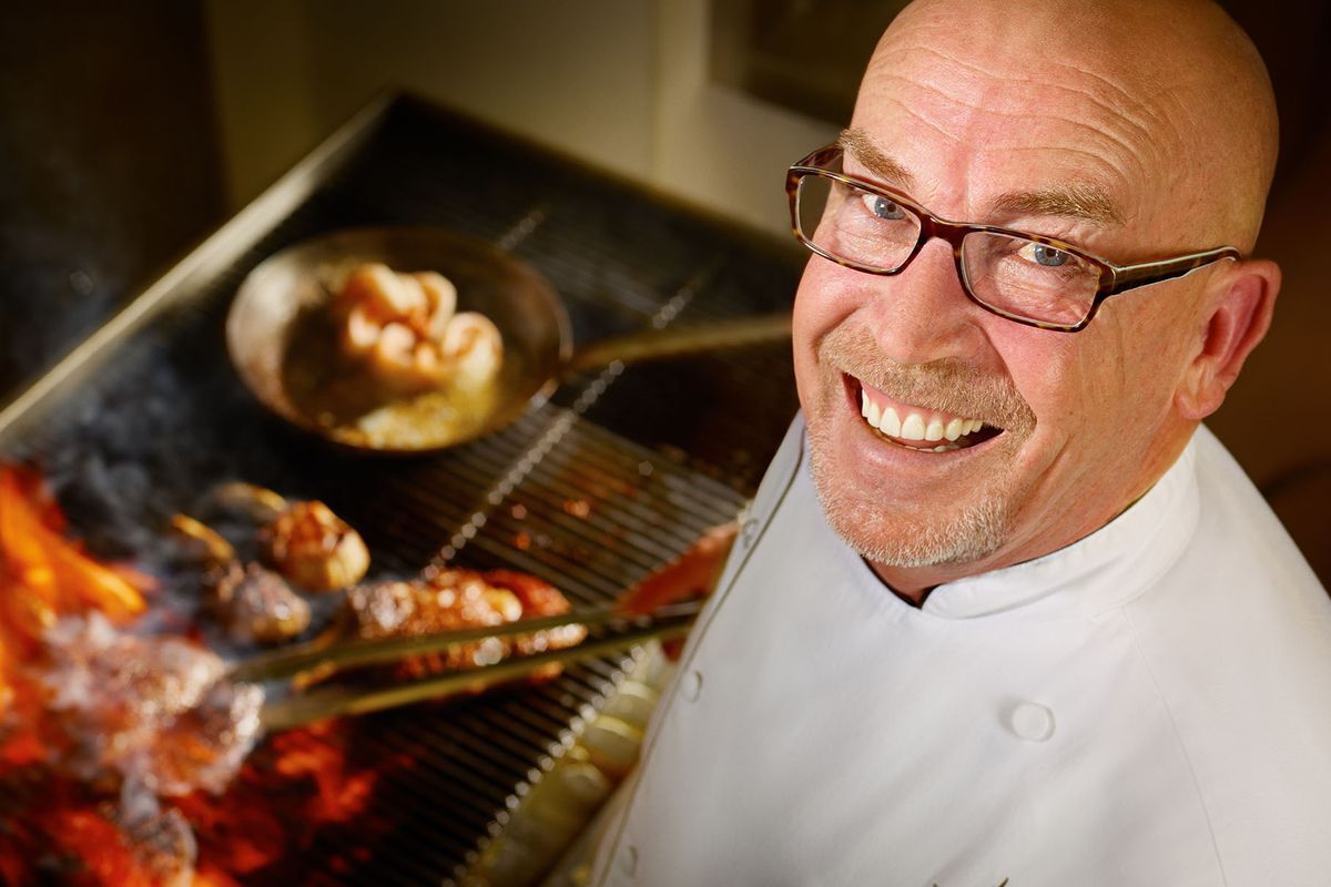 Chef Bob Rogers at Masselow’s at Northern Quest Resort & Casino. The fine dining restaurant is now focusing on steaks.