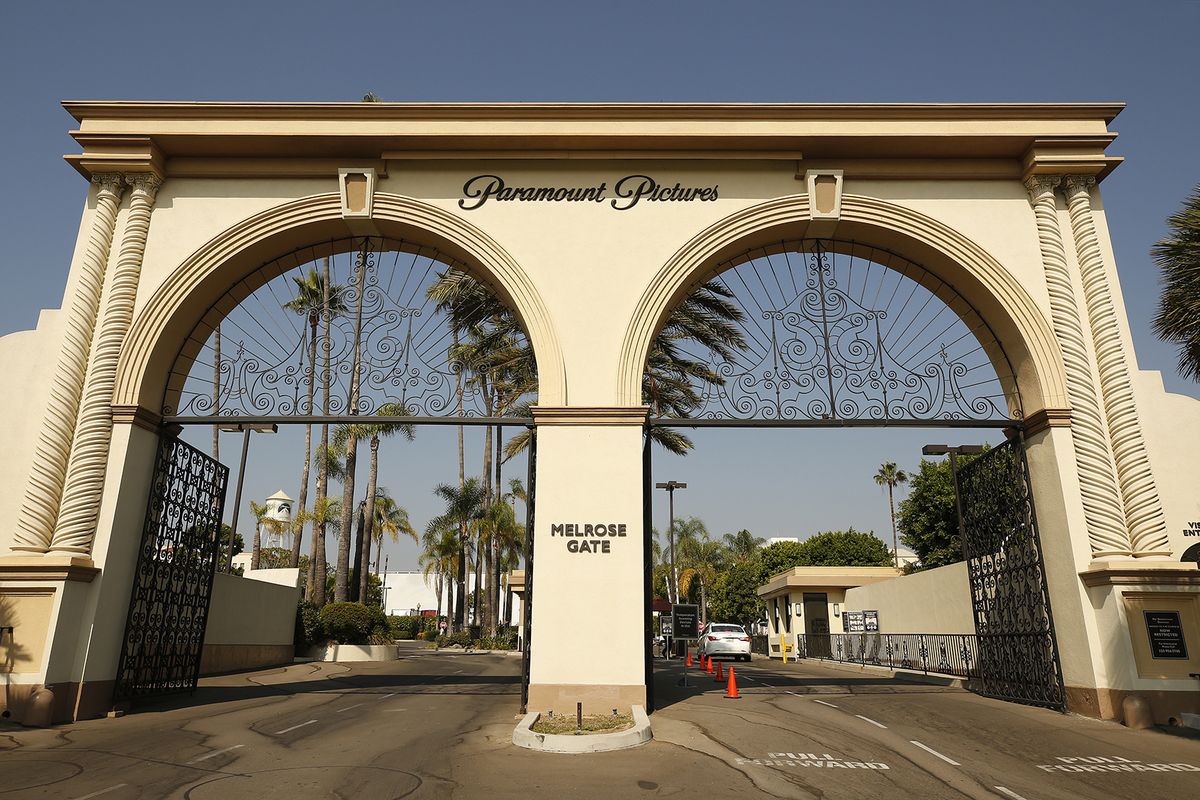 The Melrose Gate of Paramount Pictures Studio in Los Angeles. (Al Seib/Los Angeles Times/TNS)