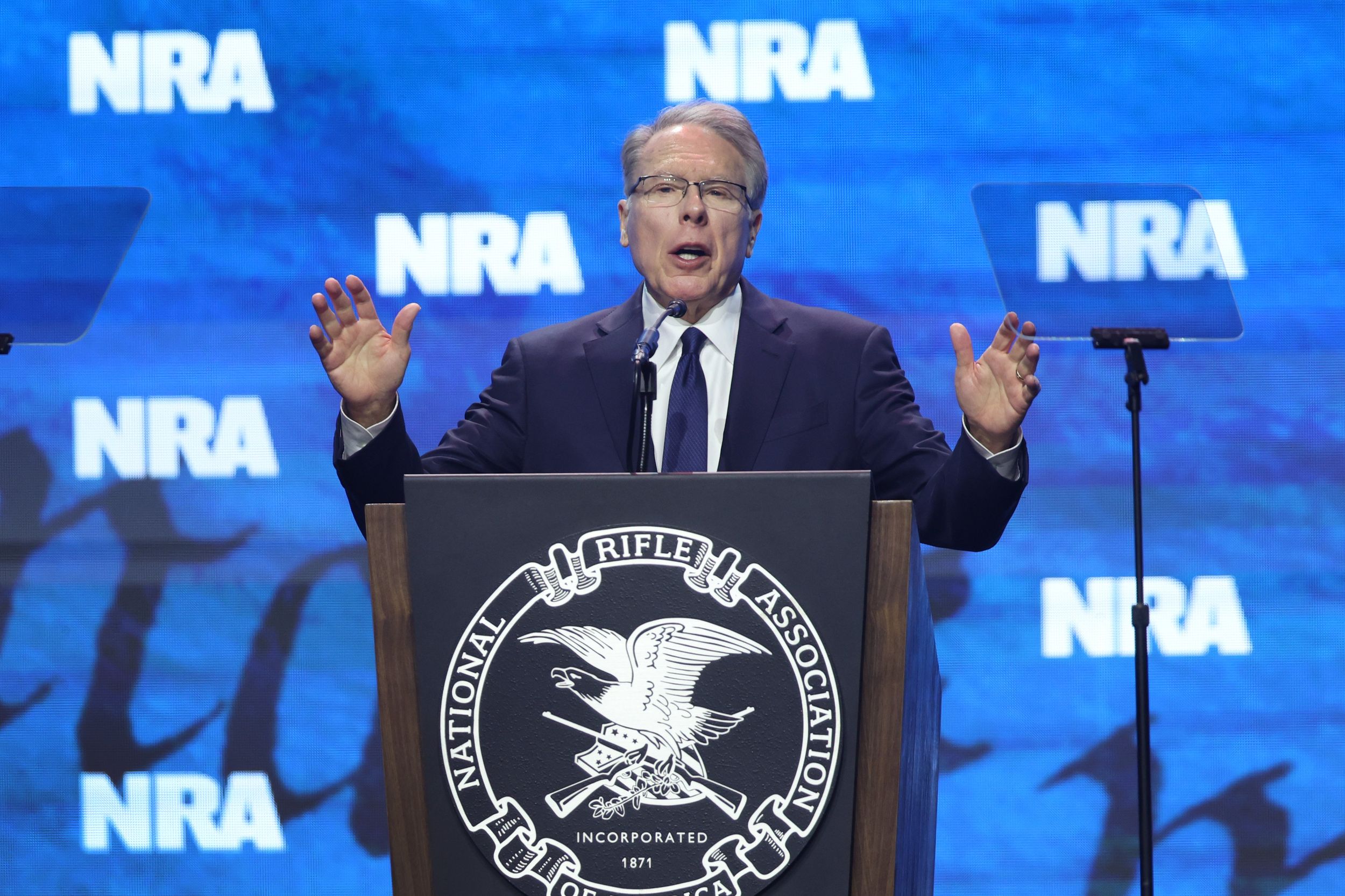 Wayne LaPierre Resigns From NRA With Trial Set To Open | The Spokesman ...