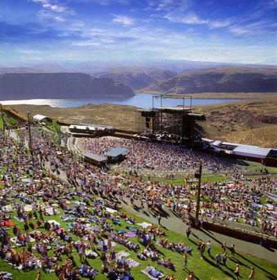 The Gorge concert venue, as pictured in 2008. This past weekend, Grant County sheriff’s deputies seized fentanyl – among other drugs – during arrests of 38 suspected drug dealers. (File photo)