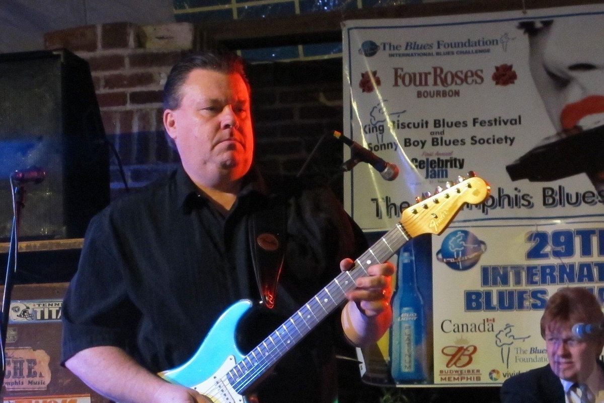 On Saturday, Sammy Eubanks and the Work’in Class took second place in the 35th International Blues Challenge, which brought more than 260 blues acts from around the world to Memphis. (Courtesy photo)