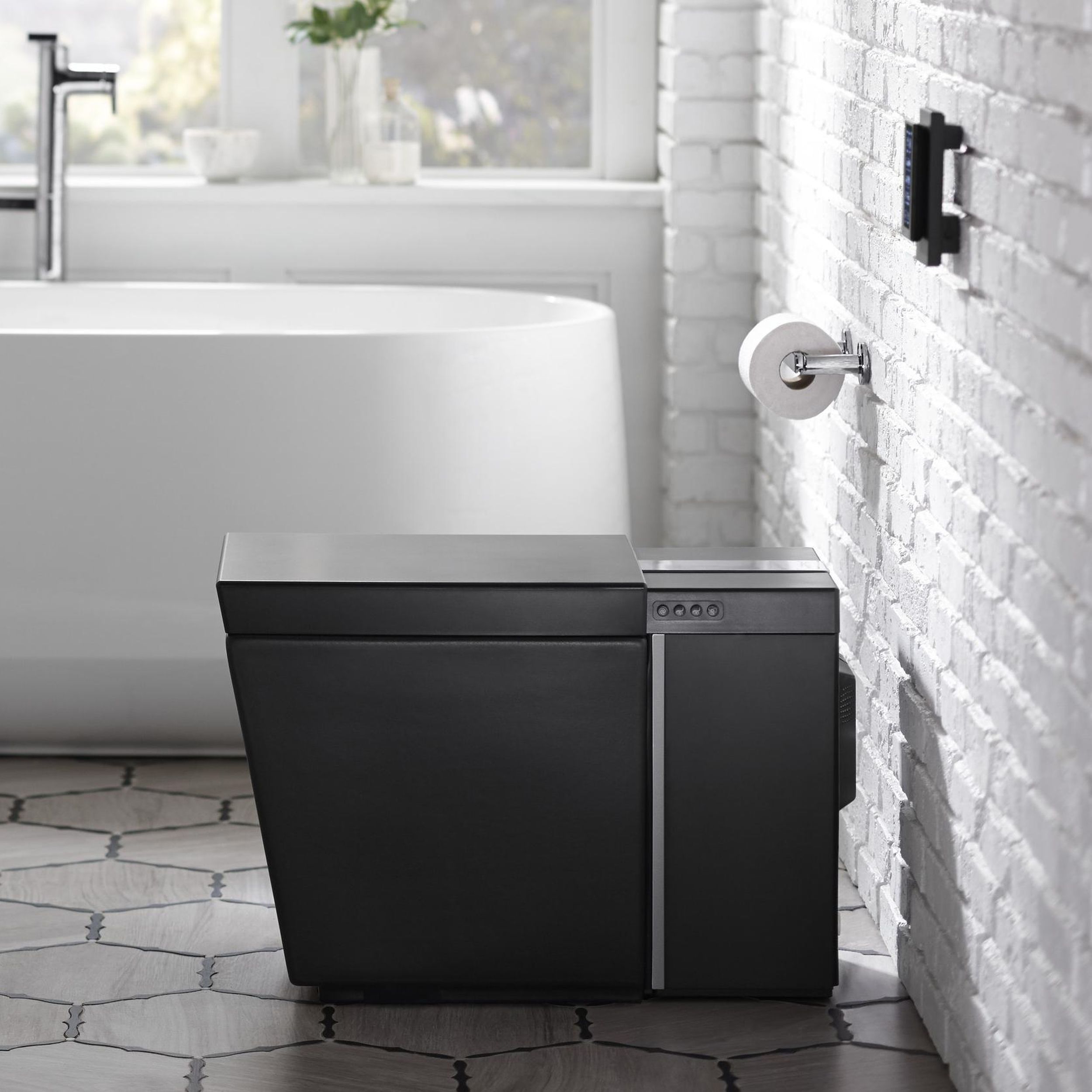 This designer says black toilets are dramatic and chic. Would you dare? -  The Washington Post