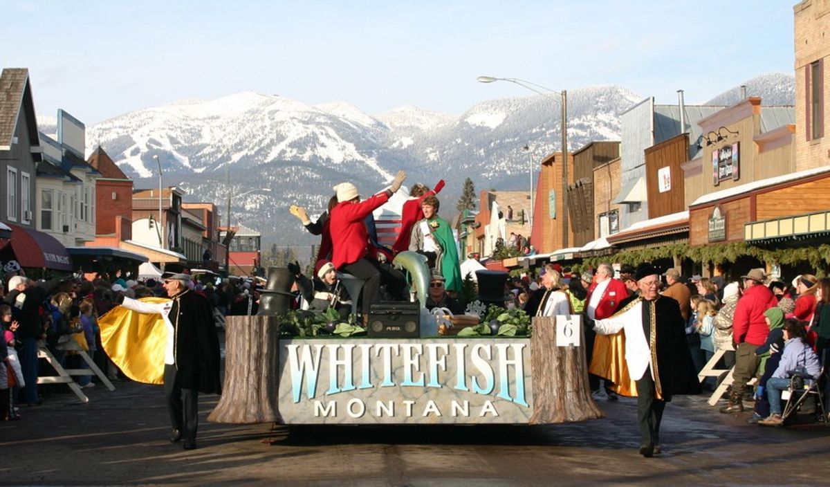 The parade is one of the traditions of the Whitefish Winter Carnival, which has offered fun for the community for more than 50 years.  (Courtesy Whitefish CVB)