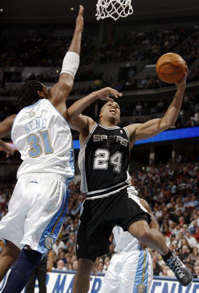 Richard Jefferson and the Spurs used a 13-0 run early in the fourth quarter to pull away from the Nuggets. (Associated Press)