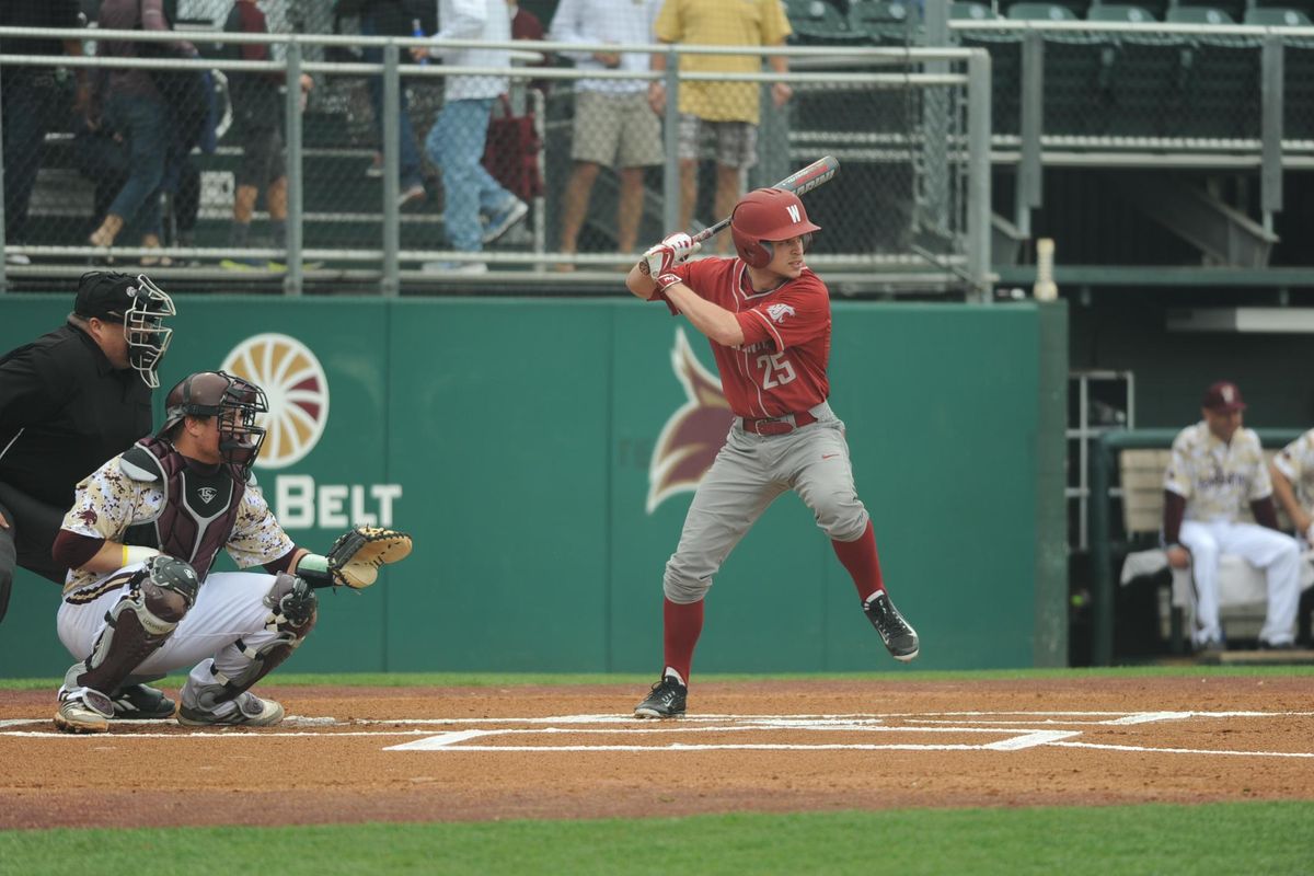 Second baseman Trek Stemp is second in the Pac-12 Conference with a .377 batting average. (WSU photo)