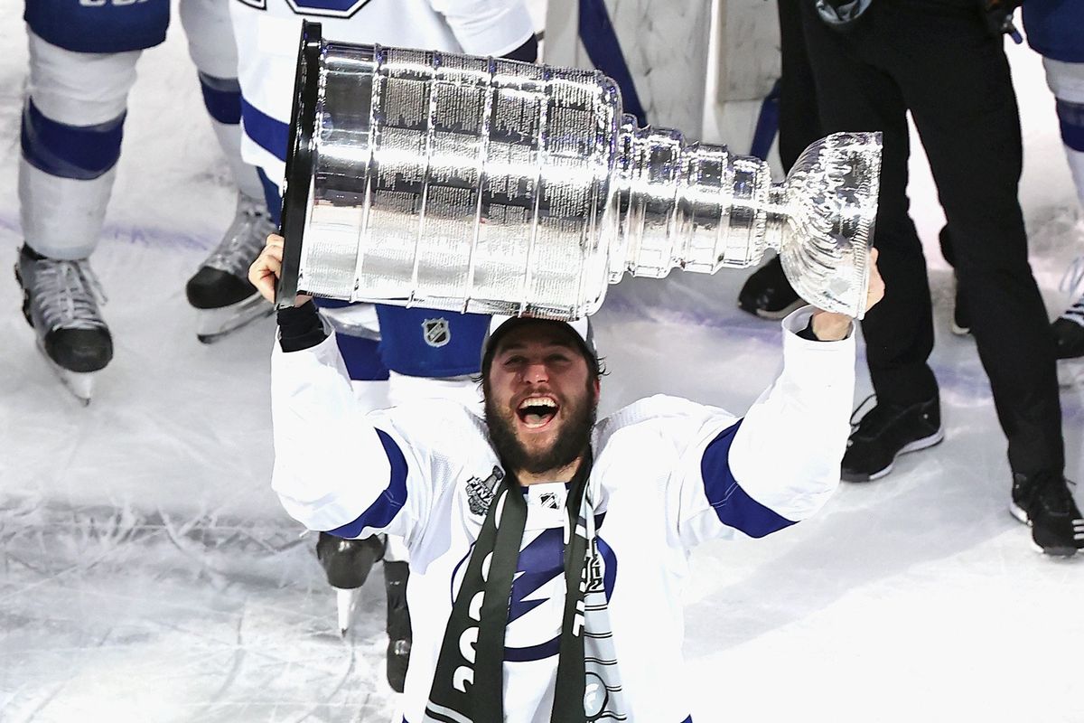 Spokane native Tyler Johnson announced his retirement from the NHL on Monday after winning two Stanley Cups in a 13-year career. (Getty Images)