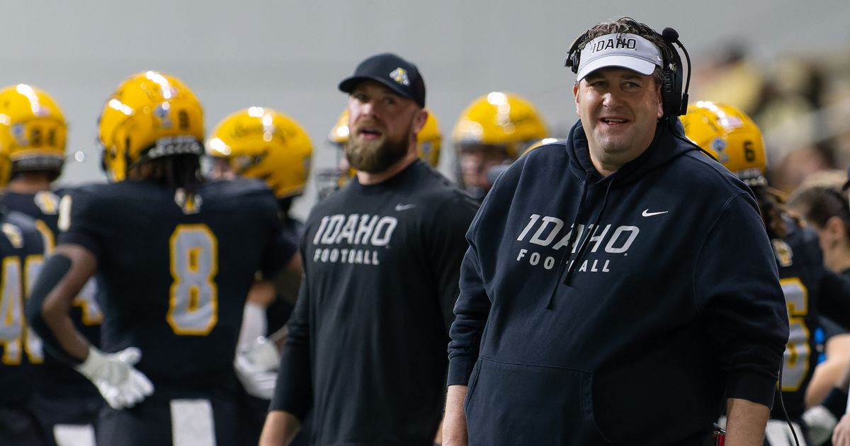 Idaho football coach Jason Eck’s contract extended through 2028 season