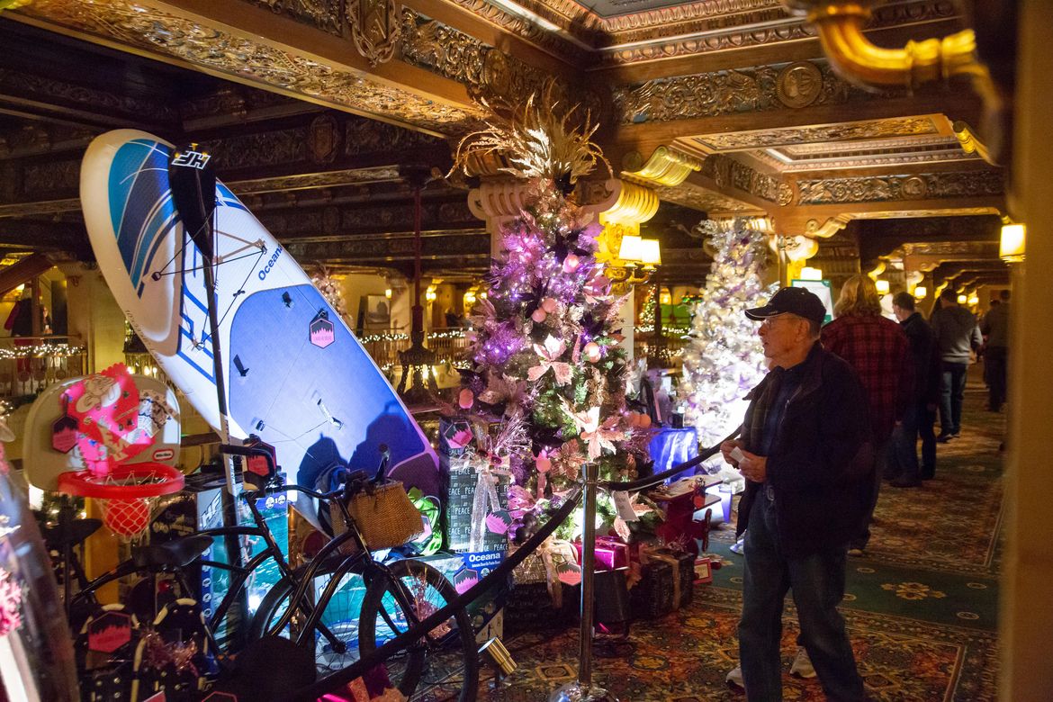 Christmas Tree Elegance at the Davenport 2019 Dec. 6, 2019 The SpokesmanReview