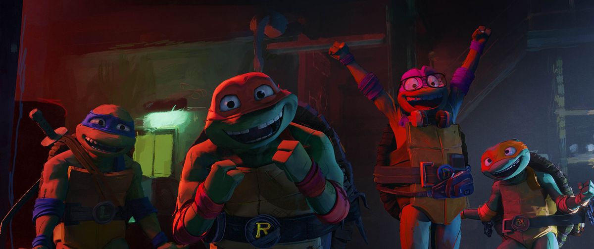 new animation movie tmnt 2023 concept arts, Teenage Mutant Ninja Turtles