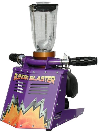 The BlenderBlaster weighs 20 pounds and runs on a Honda 4-cycle gas engine.  Courtesy of Blenderblaster.com (Courtesy of Blenderblaster.com / The Spokesman-Review)