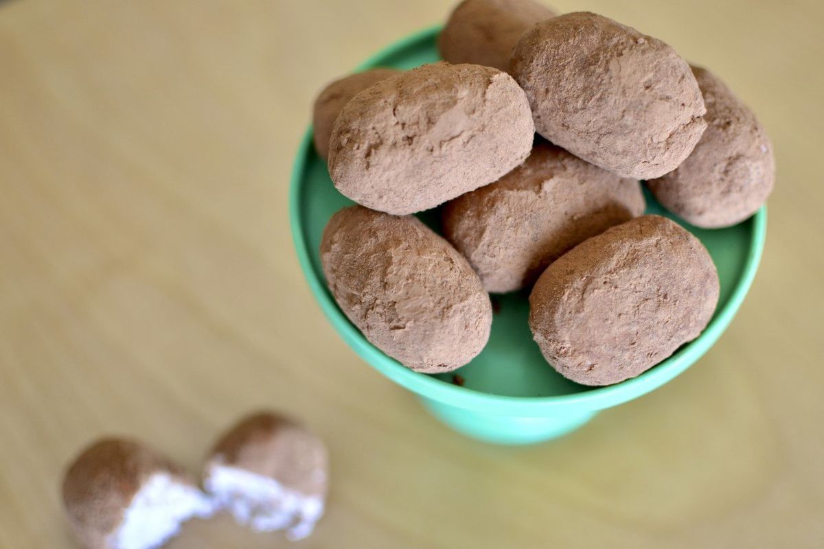 Irish Potato Candies have a misnomer for a name. Still, they make for a sweet treat to enjoy around St. Patrick’s Day. 