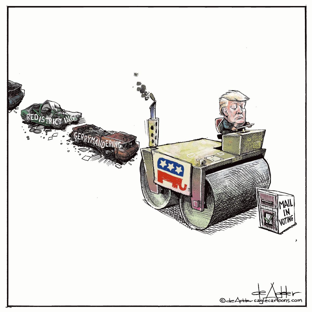 Michael de Adder cartoon (MICHAEL DE ADDER)