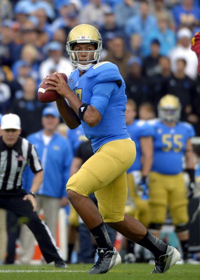 Brett Hundley is a Heisman Trophy candidate and possible No. 1 overall draft pick whom many would consider the second-best QB in Pac-12. (Associated Press)