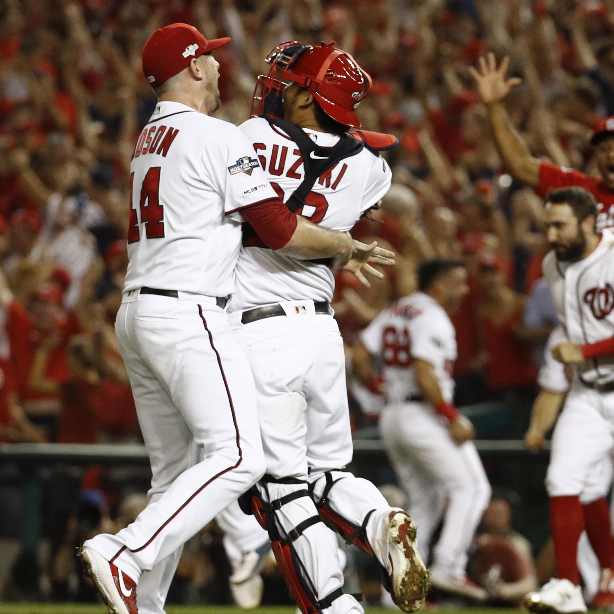 Juan Soto's bases-clearing single helps Nationals stun Brewers 4-3 in NL  Wild Card Game - NBC Sports