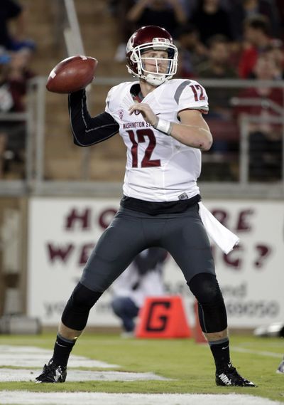 Connor Halliday left a high mark for future WSU quarterbacks. (Associated Press)