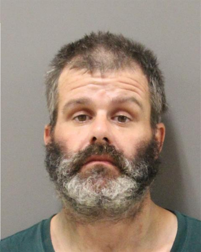 Brandon White, 40, was arrested Thursday after law enforcement responded to a report of a stabbing at a Coeur d’Alene motel.   (Courtesy of Kootenai County Sheriff's Office)