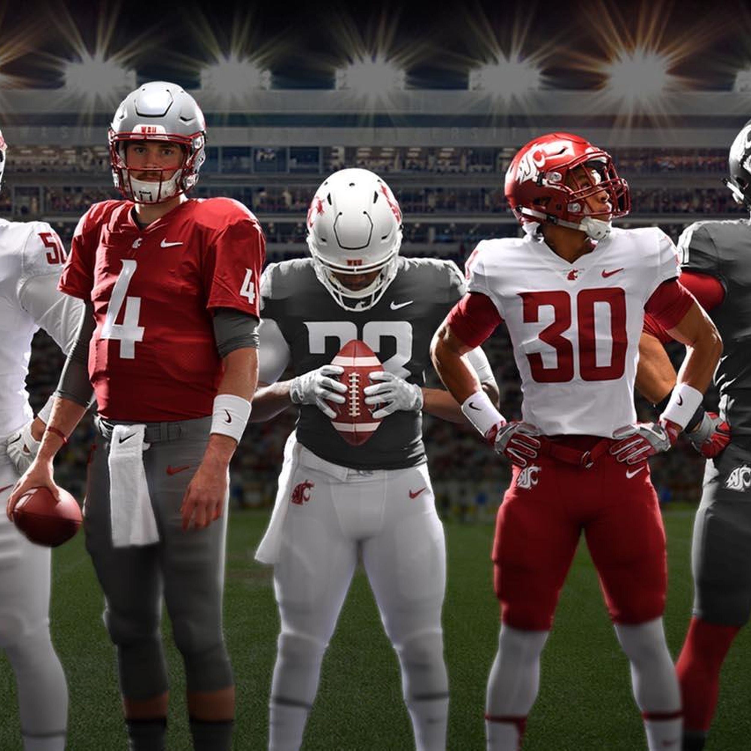 أرضيات فينيل Washington State unveils new football uniforms for 2017 | The ... أرضيات فينيل
