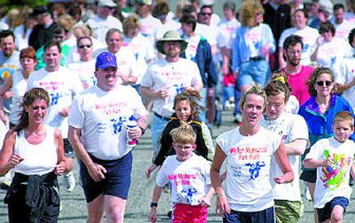 
Hundreds have run the Weiler Memorial Fun Run in Otis Orchards in the past. 
 (File / The Spokesman-Review)