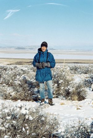 Kim Thorburn of Spokane was named the 2010 volunteer of the year by the Washington Department of Fish and Wildlife for her work to monitor reintroduced sage grouse in Lincoln County. Thorburn is a retired physician and former Spokane Regional Health District director. Photo by Terry Allen (Photo by Terry Allen)