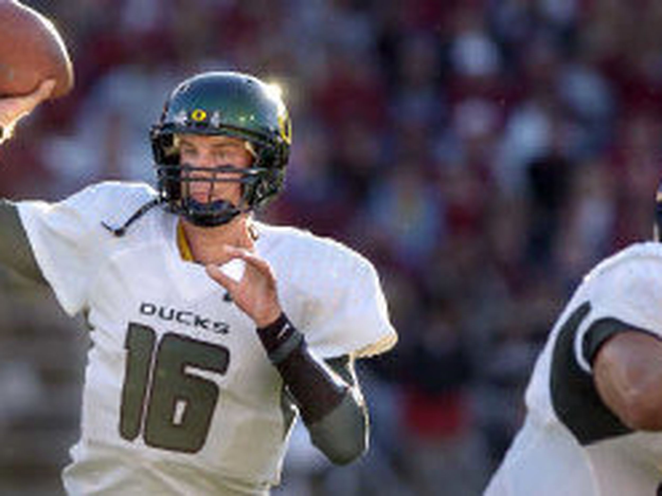 Brady Leaf, Oregon, Quarterback