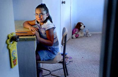 
Ten-year-old Olivia Heisey of Coeur d'Alene won second place in a Western Writers of American short story contest. 
 (Kathy Plonka / The Spokesman-Review)