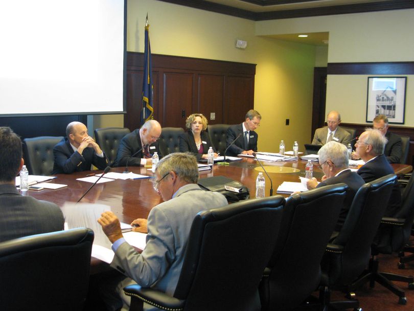 Legislators on the Tax Working Group meet on Wednesday (Betsy Z. Russell)