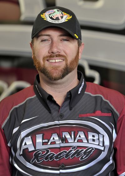 Shawn Langdon drives a Top Fuel dragster on the NHRA Mello Yello Drag Racing Series. (Photo courtesy of NHRA)