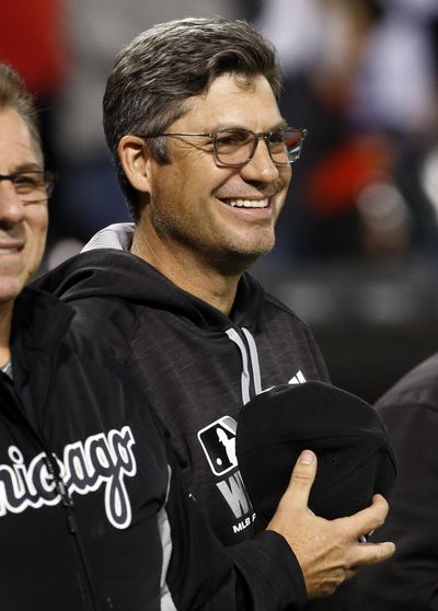 Chicago White Sox manager Robin Ventura won’t discuss his future until the regular season ends on Sunday. (Nam Y. Huh / Associated Press)