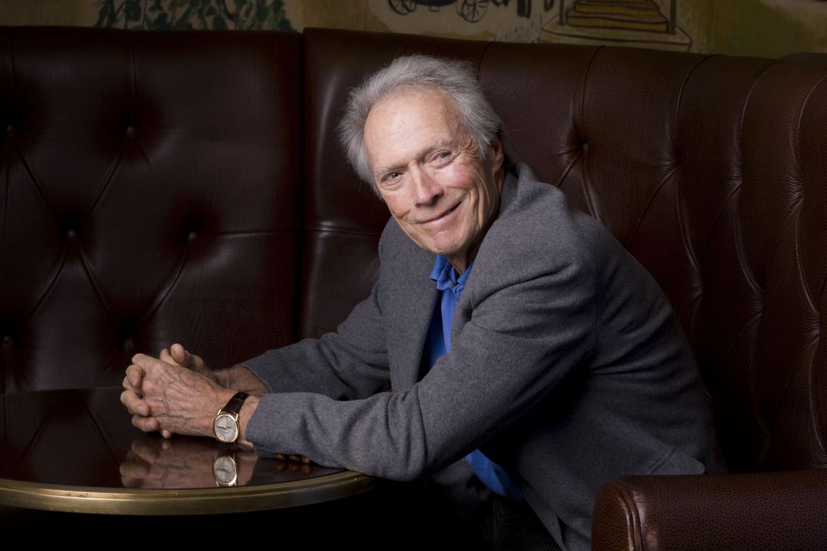 Clint Eastwood, whose drama “Hereafter” examines life after death, poses for a portrait  in New York.  (Associated Press)