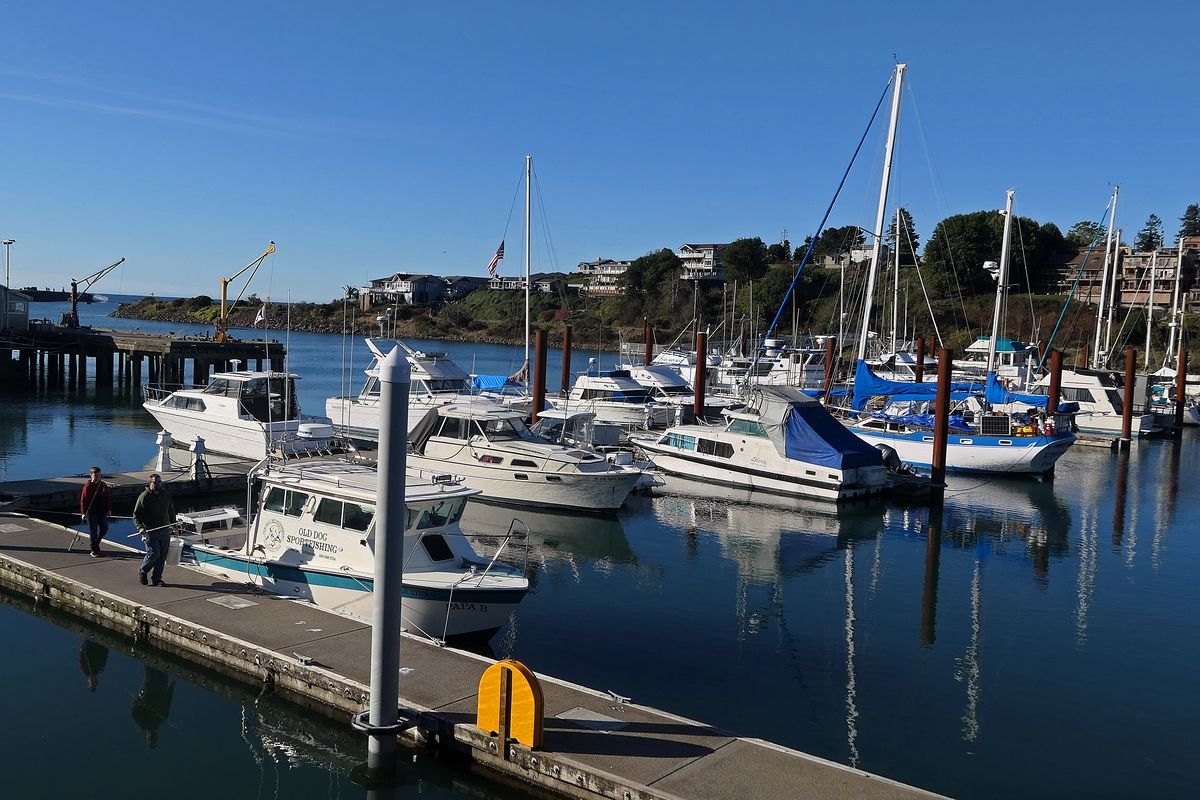 Brookings Harbor is home to recreational and commercial fishing, and also has restaurants and shops. (John Nelson)