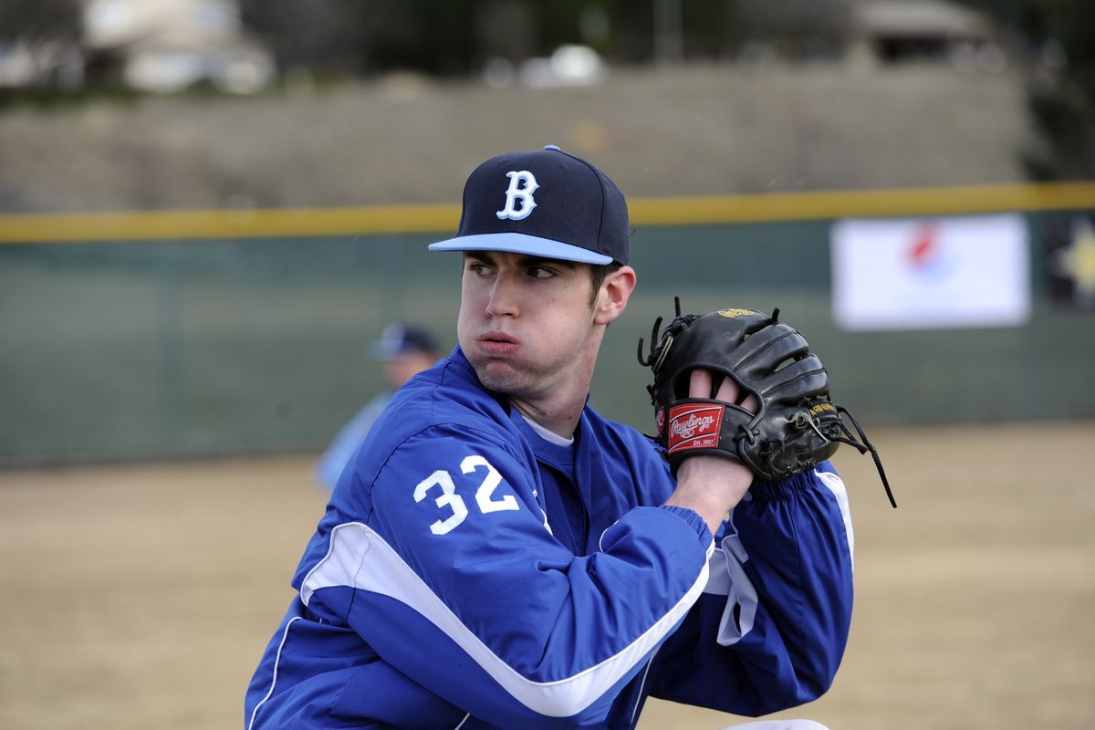 Senior Jake Hochberg leads an experienced pitching staff at Central Valley. Hochberg has split a pair of decisions in CV’s first four games. (Jesse Tinsley)