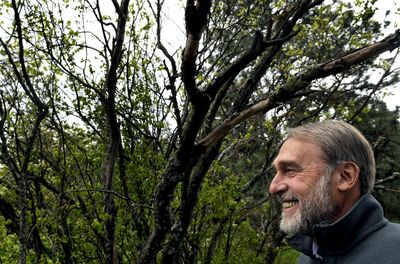 Kootenai Environmental Alliance executive director Barry Rosenberg, pictured this week on Tubbs Hill in Coeur d’Alene, will retire Friday. He is 66. (Kathy Plonka / The Spokesman-Review)