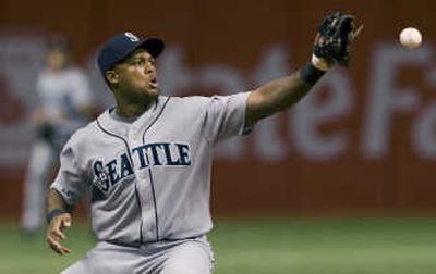 Adrian Beltre, Mariners face the Angels on FSN today. Associated Press
 (Associated Press / The Spokesman-Review)