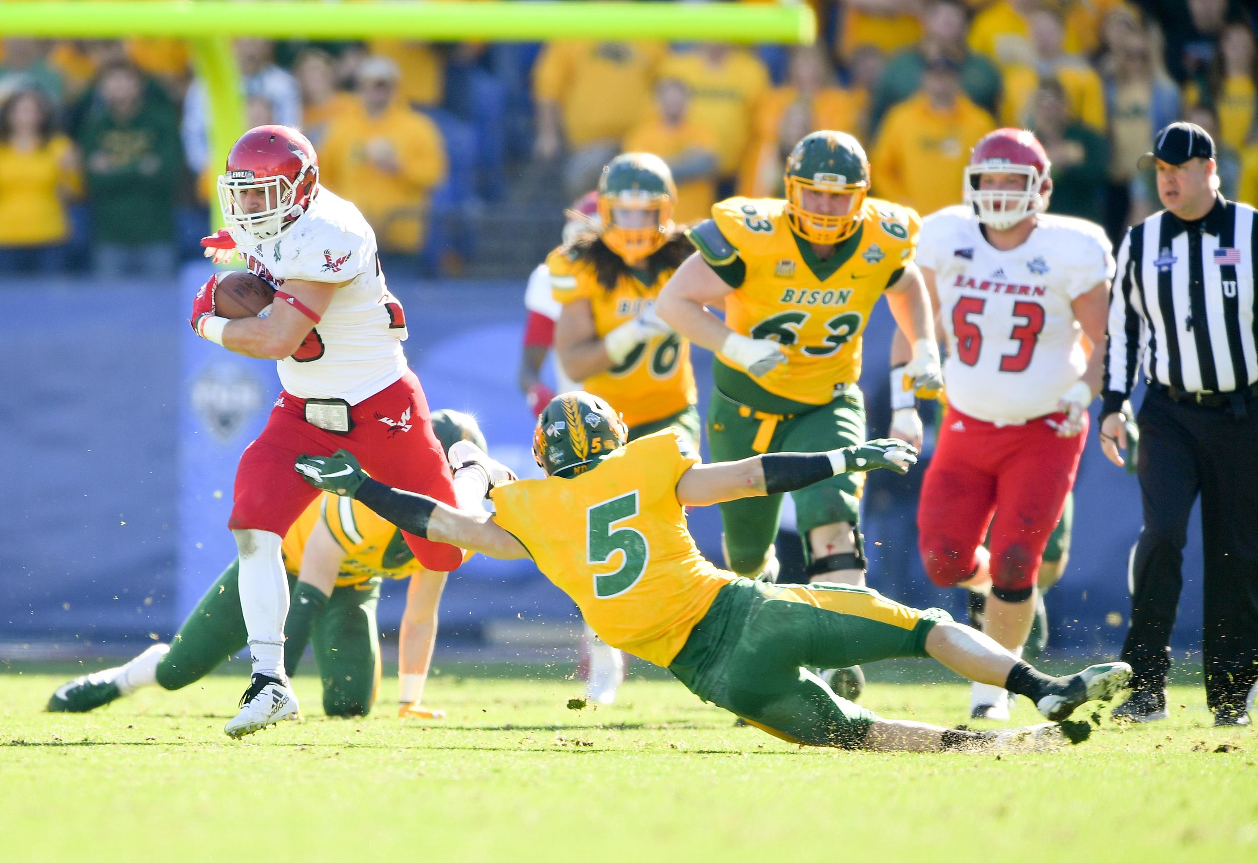 NDSU Bison Football Fans - Easton Stick on NOW. NFL Network and sportsurge.net