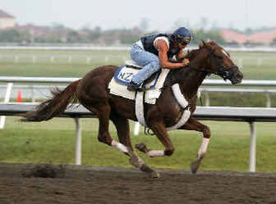 
Noble Causeway is one of the favorites in today's $1 million Florida Derby at Gulfstream Park. 
 (Associated Press / The Spokesman-Review)