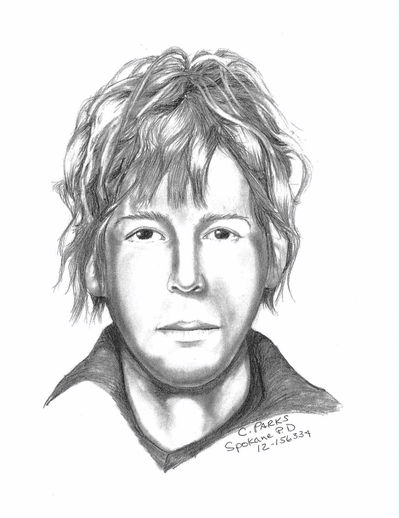 Spokane police released this sketch of a man who sexually assaulted a woman Tuesday in a South Hill park. (Spokane Police Department)