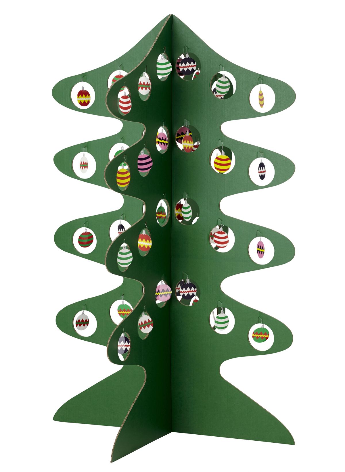 This holiday tree is perfect for apartment dwellers and those with tree allergies.