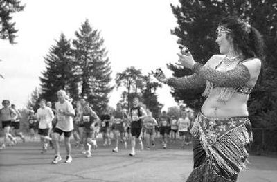 
Members of the Sisters of Selket belly-dancing group will peform with Carl Ray and the Gators at the mARTi gras benefit for Art on the Edge.
 (File / The Spokesman-Review)