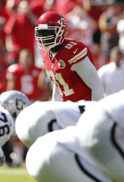 Chiefs OLB Tamba Hali says his ankle is ready to go against Denver. (Associated Press)