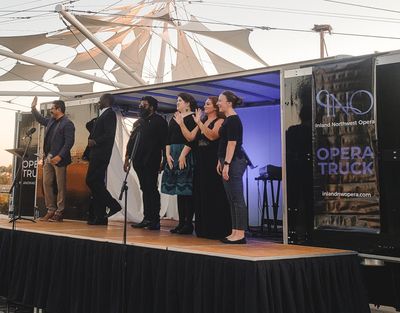 Inland Northwest Opera will offer two free performances from its Opera Truck this weekend.  (Courtesy of Inland Northwest Opera)