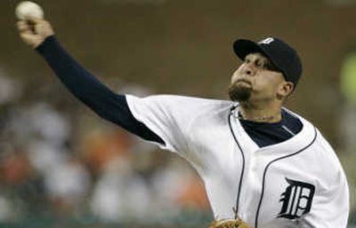 Associated Press Detroit Tigers reliever Joel Zumaya's fastball is approaching 100 mph again.
 (Associated Press / The Spokesman-Review)