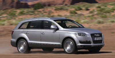 
The Q7 is built on the same platform as the Volkswagen Touareg and Porsche Cayenne, but shares less than 15 percent of its content with its cousins and presents a driving experience distinct from either.
 (The Spokesman-Review)