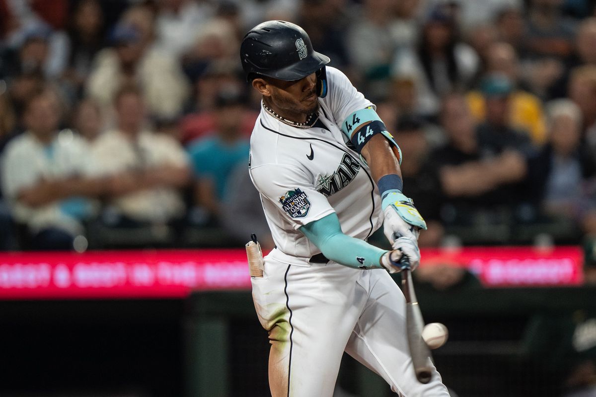 If Julio Rodriguez is in the MVP conversation come September, the Seattle Mariners will likely be in the AL West title conversation.  (Tribune News Service)