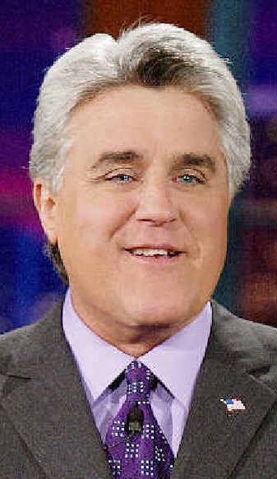
Comedian Jay Leno says he tries to keep his political leanings under wraps.Comedian Jay Leno says he tries to keep his political leanings under wraps.
 (File/Associated PressFile/Associated Press / The Spokesman-Review)