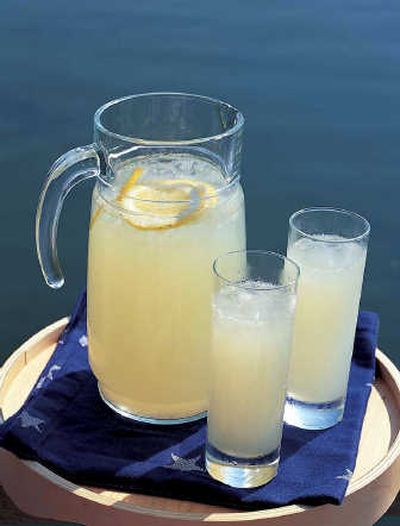 Homemade lemonade is a refreshing alternative to iced tea on a hot day. Associated Press
(Associated Press / The Spokesman-Review)