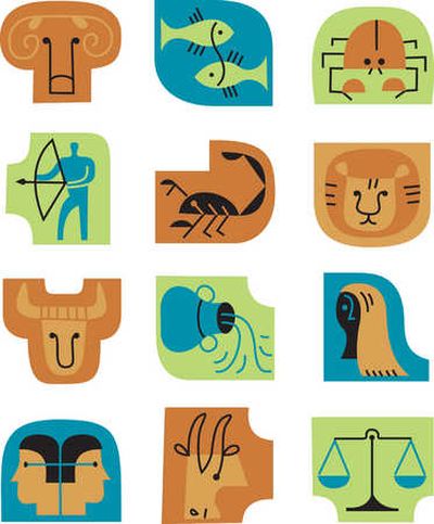The different signs of the zodiac.  (The Spokesman-Review)
