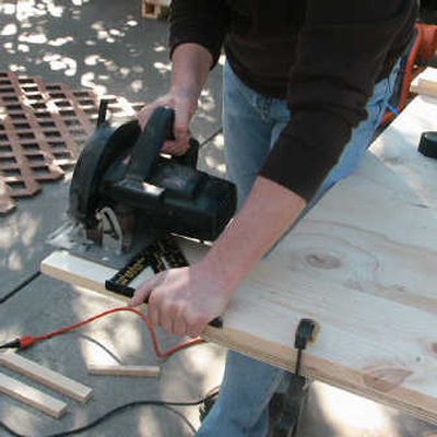 When it comes to cutting wood for a project, the circular saw will be a perfect choice.
(HGTV / The Spokesman-Review)