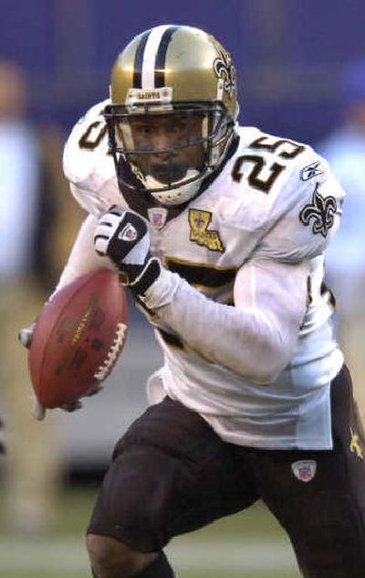 
Saints running back Reggie Bush said he's ready for the cold. 
 (Associated Press / The Spokesman-Review)